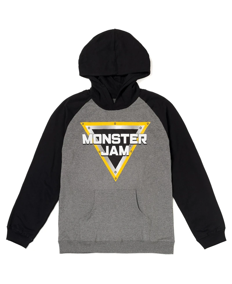 Monster Jam Boys Fleece Pullover Hoodie