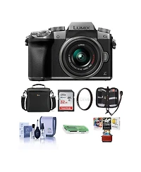 Panasonic Panasonic Lumix Dmc-G7 Mirrorless Camera with 14-42mm Lens Silver