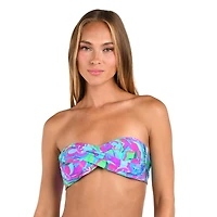 Sunshine 79 Women's Bra Top Swim Swirltopia Twist Bandeau
