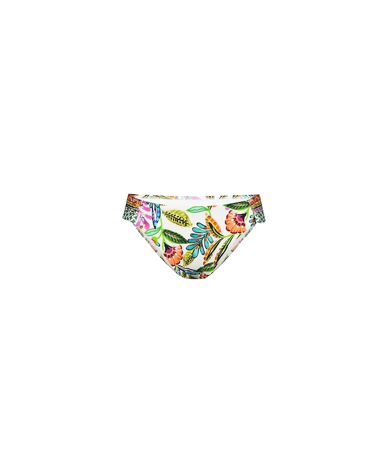 Sunshine 79 Women's Bottoms Swim Jungle Jive Shirred Side Hipster