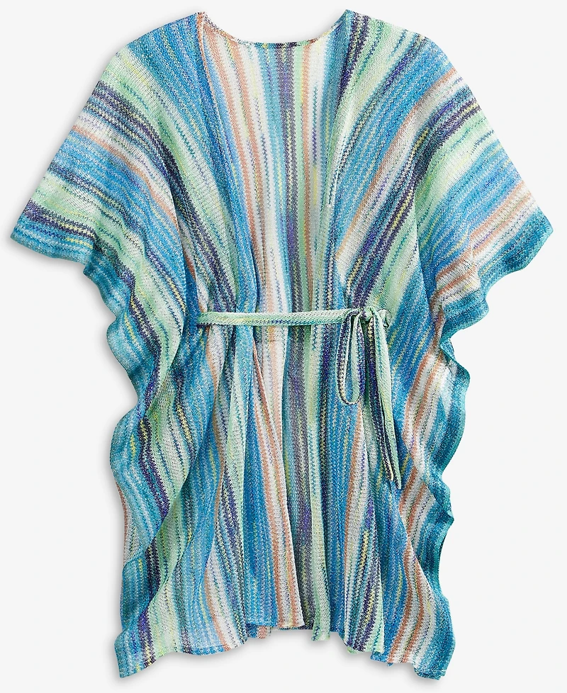 I.n.c. International Concepts Striped Zig Zag Cover-Up, Exclusively at Macy's
