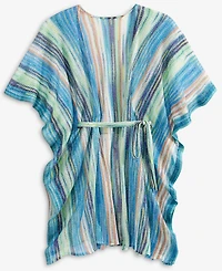 I.n.c. International Concepts Striped Zig Zag Cover-Up, Exclusively at Macy's