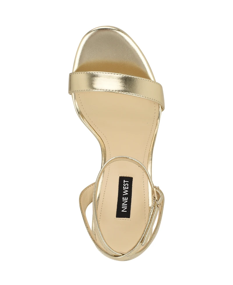 Nine West Women's Loola Ankle Strap High Stiletto Sandals