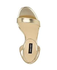 Nine West Women's Loola Ankle Strap High Stiletto Sandals