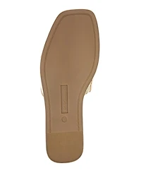 BCBGeneration Women's Mazey Flower Slide Flat Sandals