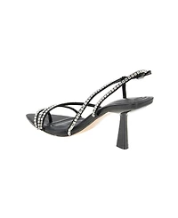 BCBGeneration Women's Ilta Rhinestone Strappy Dress Sandals