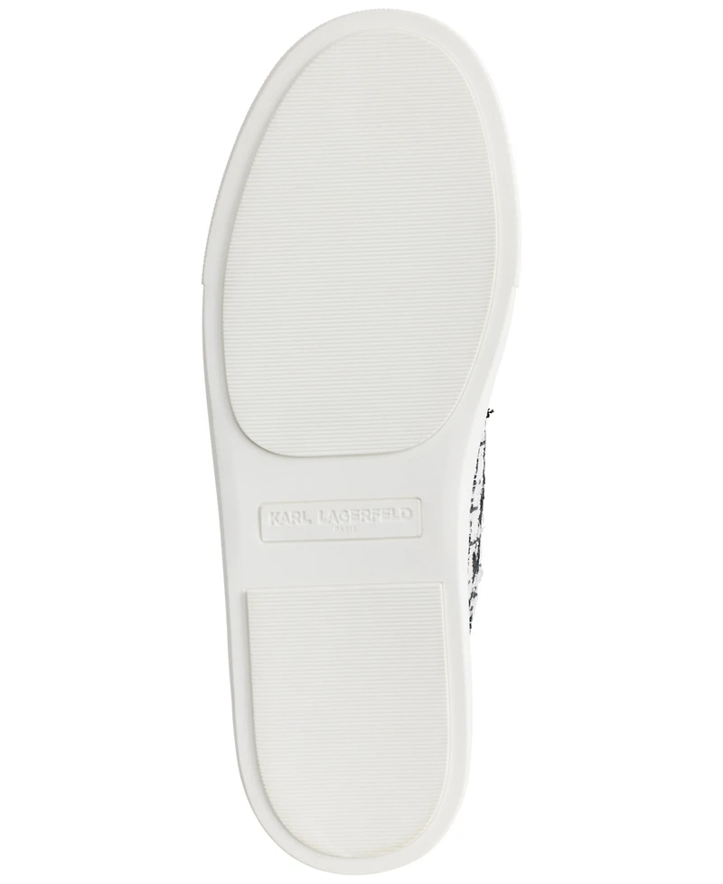 Karl Lagerfeld Paris Women's Cate Pins Lace-Up Sneakers