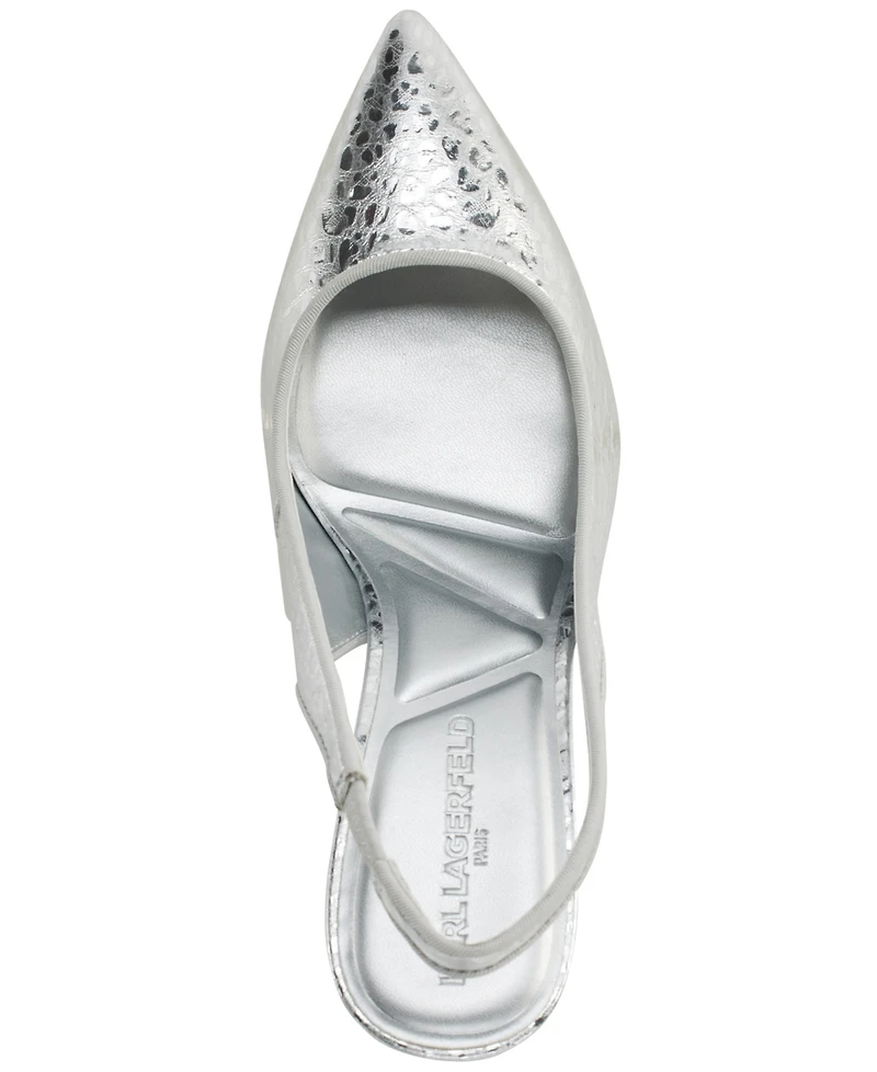 Karl Lagerfeld Paris Women's Rosalyn Slingback Pumps