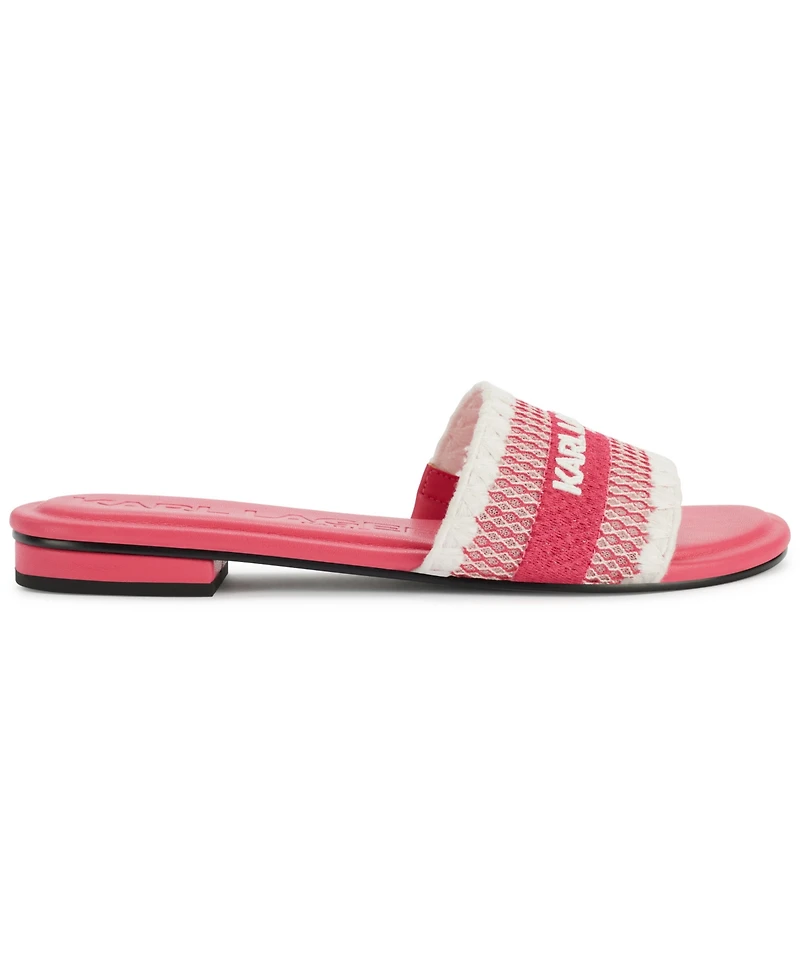 Karl Lagerfeld Paris Women's Cairra Flat Sandals