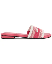 Karl Lagerfeld Paris Women's Cairra Flat Sandals