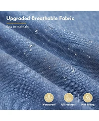 Xizzi Patio Furniture Set,12 Pieces Outdoor Sectional Sofa Couch Set,Patio Conversation Set with Modular Wicker Deep Seat Chairs,Comfy Cushions,Side T