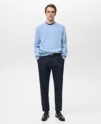 Mango Men's Knitted Cotton Sweater