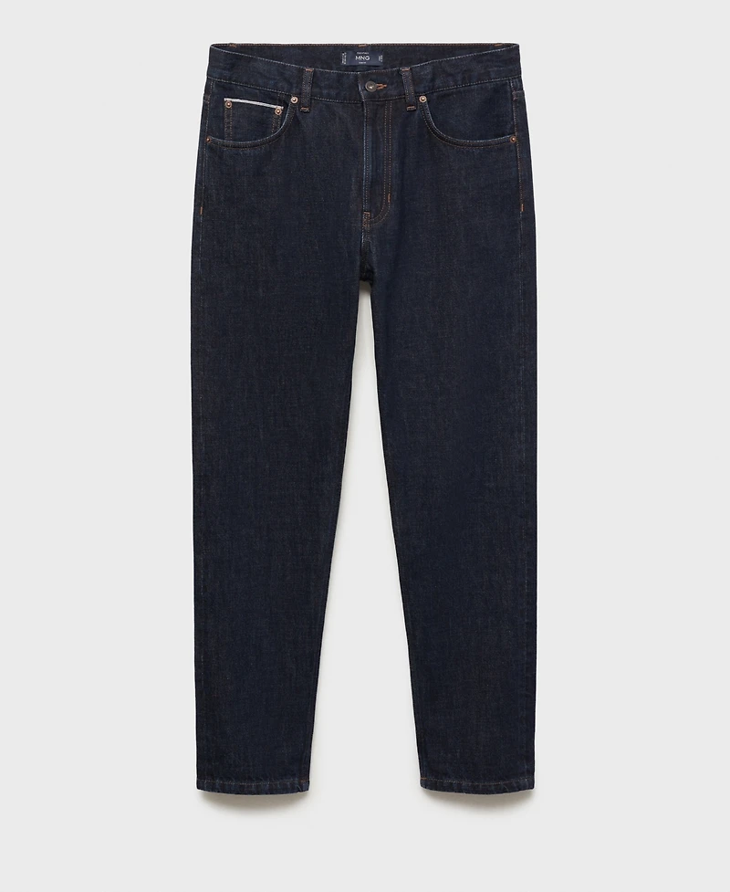Mango Men's Tapered-Fit Jeans