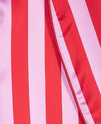 Macy's Flower Show Women's Striped Midi Length Robe, Exclusively at Macy's