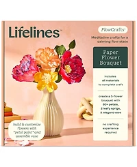 Lifelines FlowCrafts Paper Flower Bouquet Crafting Kit