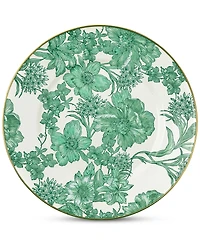 Mackenzie-Childs Emerald English Garden Dinner Plate