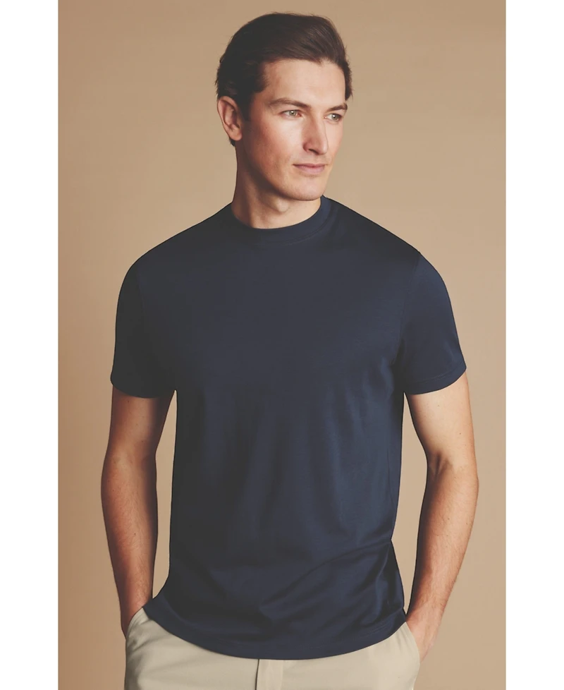 Charles Tyrwhitt Men's Cotton Jersey Short Sleeve Tyrwhitt Tee