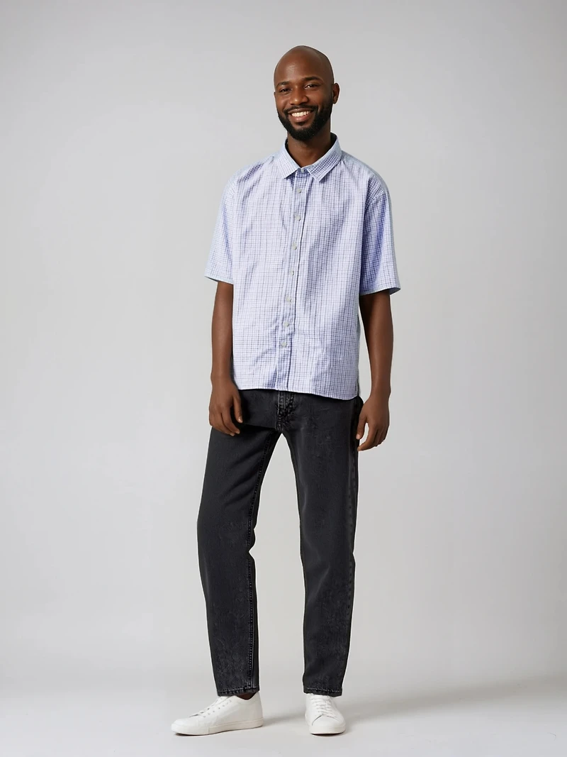 Regent Row Big & Tall stanton shirt short sleeve button down