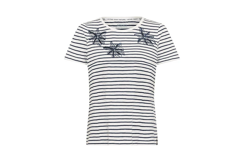 Olsen Women's Sequin and Stripe T-Shirt