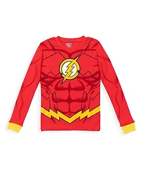 Justice League Toddler Boys Dc Comics Cosplay Pajama Shirts Pants