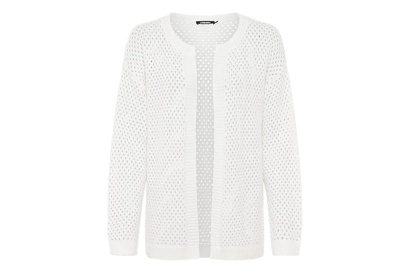 Olsen Women's Lattice Knit Cardigan