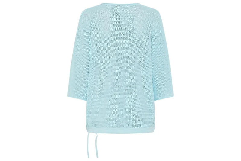 Olsen Women's Multi-Knit Embellished Shirt