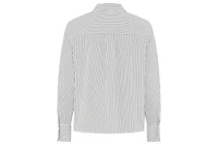 Olsen Women's Striped Cropped Shirt