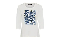 Olsen Women's Placement Print T-Shirt