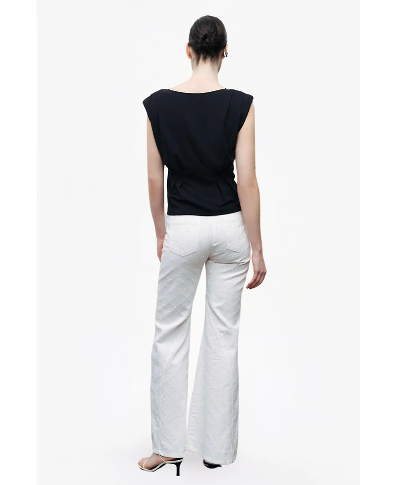 Nocturne Women's Blouse with Rope Straps