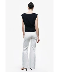 Nocturne Women's Blouse with Rope Straps