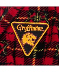 Harry Potter Boys Gryffindor Hufflepuff Ravenclaw Slytherin Fleece Long Sleeve Pajama Sleep Robe