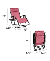 Best Choice Products Oversized Zero Gravity Chair