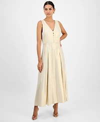 I.n.c. International Concepts Women's Button-Front Maxi Dress, Exclusively at Macy's