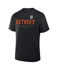 Fanatics Men's Black Detroit Tigers Color Pop Legacy Clubhouse T-Shirt