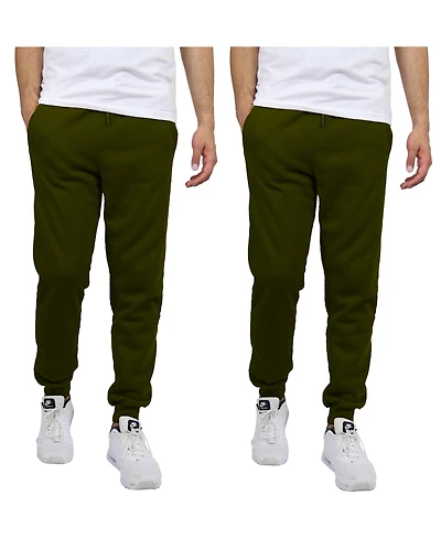 Blue Ice Men's 2-Pack Fleece-Lined Jogger Sweatpants