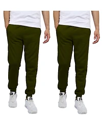 Blue Ice Men's 2-Pack Fleece-Lined Jogger Sweatpants