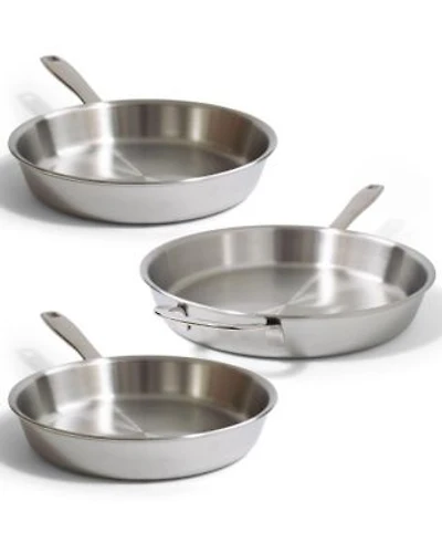 Alva Maestro 3pc 5 Ply Stainless Steel Cookware Set Non Toxic Oven Dishwasher Safe