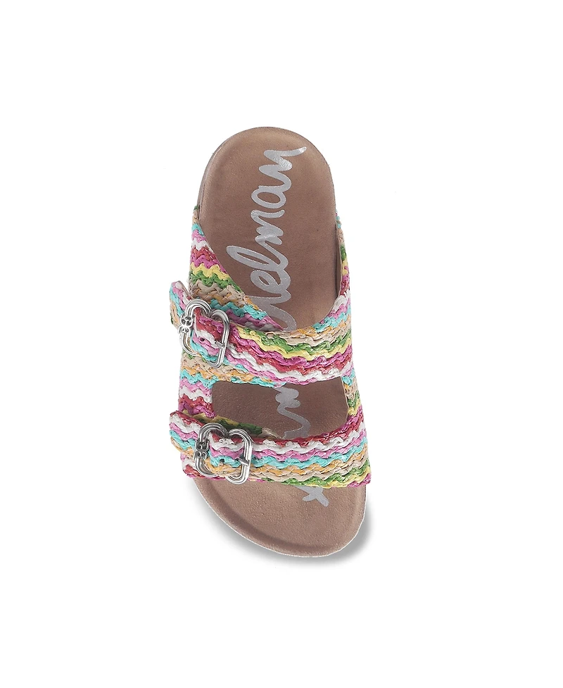 Sam Edelman Little and Big Girls Kenzie Silas Double-Strap Sandals