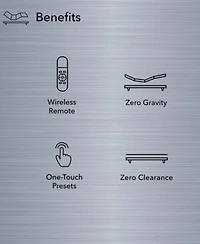 Beautyrest Baselogic Silver Adjustable Base Collection
