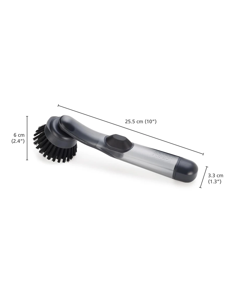 Joseph Joseph SinkTech 2-Piece Soap-dispensing Dish Brush with Replacement Head