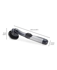 Joseph Joseph SinkTech 2-Piece Soap-dispensing Dish Brush with Replacement Head
