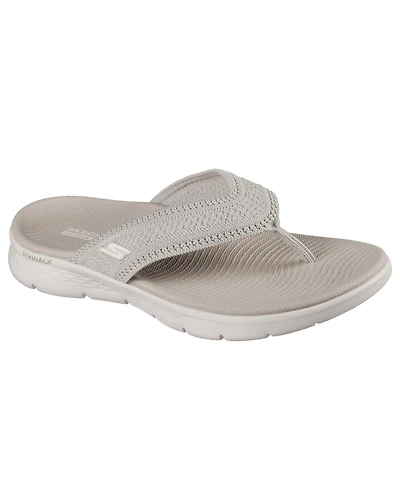 Skechers Women's Go Walk Flex Flip-Flop Thong Sandals from Finish Line
