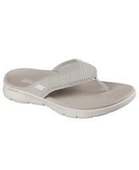 Skechers Women's Go Walk Flex Flip-Flop Thong Sandals from Finish Line