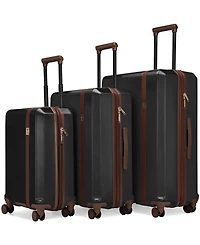 Elle Luxe Journey 3-Piece Expandable Retro Spinner Luggage Set