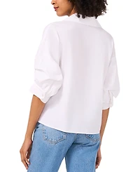 Parker Women's The Francessca Cotton Puff-Sleeve Shirt