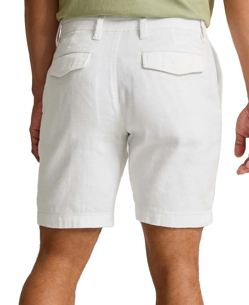 Tommy Bahama Men's Beach Coast Flat-Front Linen 9" Shorts