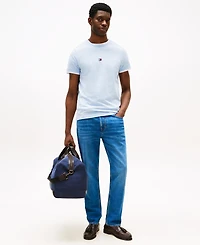 Tommy Hilfiger Men's Embroidered Logo Slim-Fit Crewneck T-Shirt