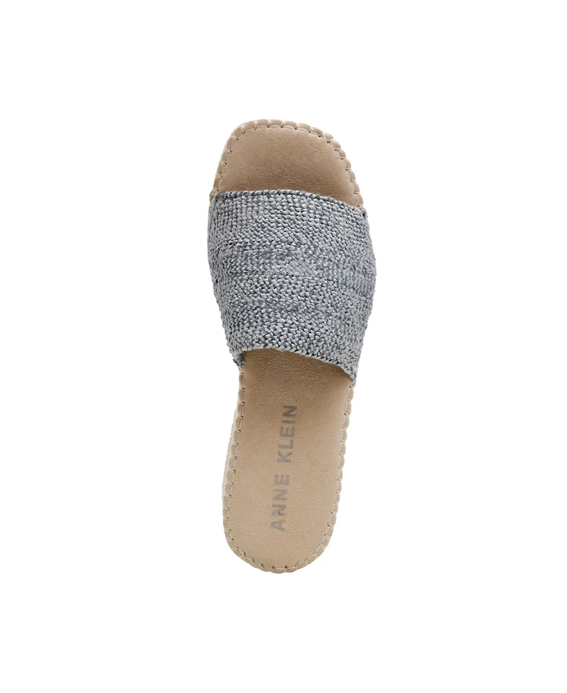 Anne Klein Women's Cruz Platform Espadrille Wedge Sandals