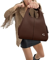 Coach Lana 23 Polished Pebble Leather Small Shoulder Bag