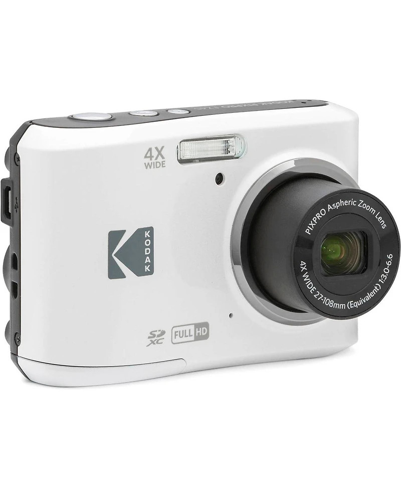 Kodak Pixpro FZ45 Friendly Zoom Digital Camera (White)